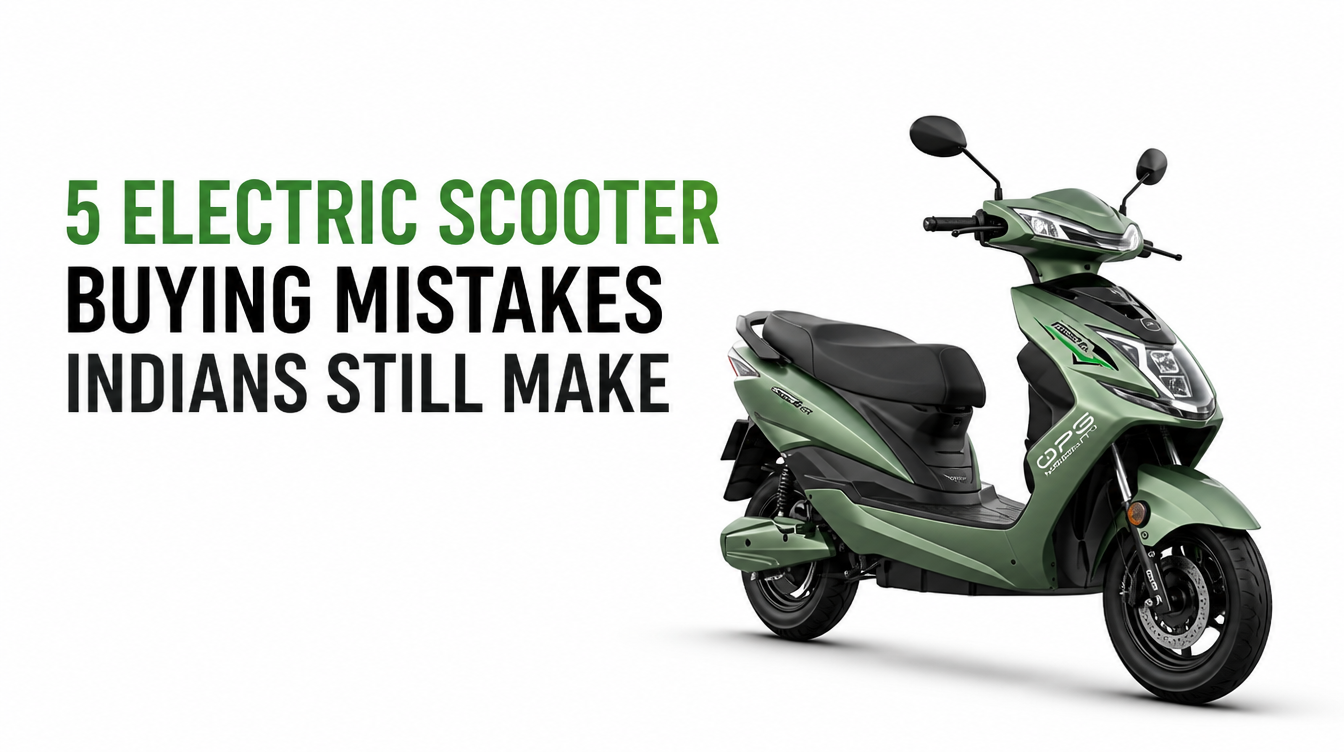 5 Electric Scooter Buying Mistakes Indians Still Make